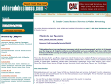 Tablet Screenshot of eldoradobusiness.com